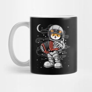 Astronaut Accordion Floki Inu Coin To The Moon Floki Army Crypto Token Cryptocurrency Blockchain Wallet Birthday Gift For Men Women Kids Mug